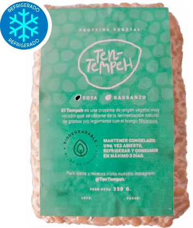 Tempeh de soya Ten-Tempeh
