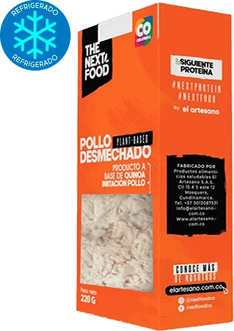 Pollo Desmechado vegano The Next Food 220 gr