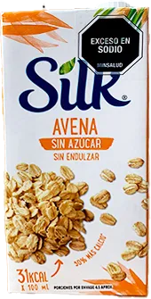 Bebida a base de avena sin azúcar Silk 946 ml