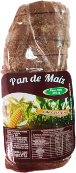 Pan de maíz sin gluten 400 gr Vida Sana