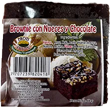 Brownie con Nueces y chocolate PROTI FRUTS