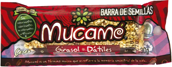 Barra de cereales Girasol-Dátiles Mucamé