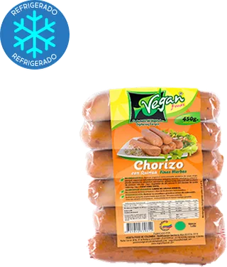 Chorizo con Quinua y Finas Hierbas x 6 und.x 400 gr veggie