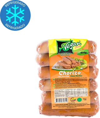 Chorizo con Quinua y Finas Hierbas x 6 und.x 400 gr veggie