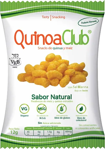 snack quinua club natural