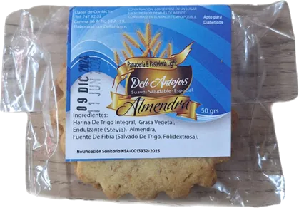Galleta Almendra y Avena Deliantojos