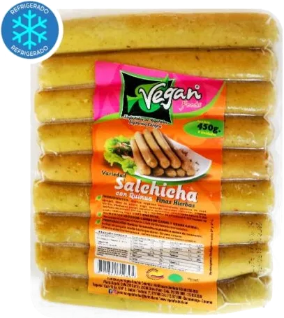salchichas con hierbas vegan foods