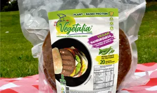 Hamburguesa con quinua y hortalizas Vegetalia