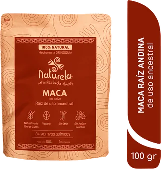 Maca en Polvo 100% Natural *100 gr Naturela