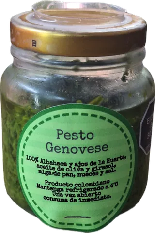 Salsa pesto Albahaca x100gr Baffi