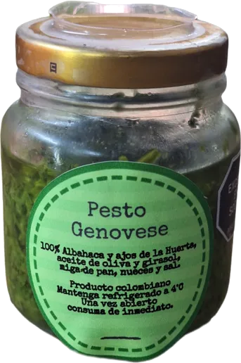 Salsa pesto Albahaca x100gr Baffi