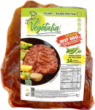 Beef BBQ de vegetales Vegetalia