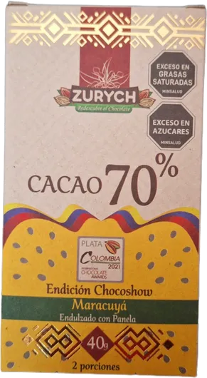 Barra zurych 70% cacao