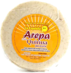 Arepa de Maíz con Quinoa y Ajonjolí 5 porciones 480gr La Exquisita