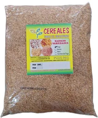 Salvado de Trigo 500g el agromanicero Vida Sana