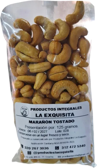 Marañón Tostado 125g La Exquisita