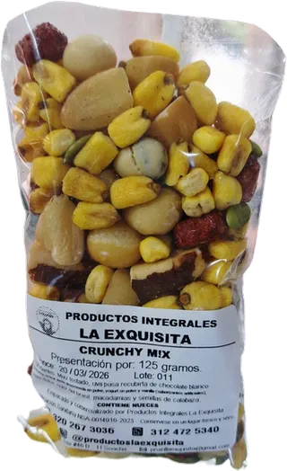 Crunchy Mix 125g La Exquisita