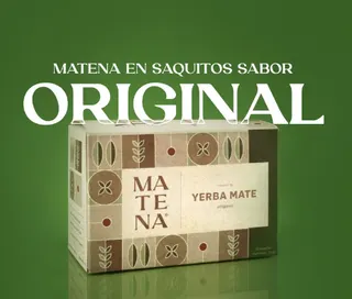 Yerba Mate Original caja x 20 saquitos Matena