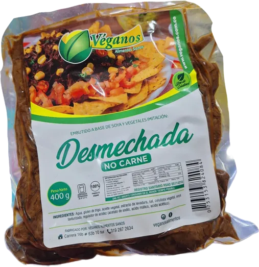 Desmechada no carne veganos 400g