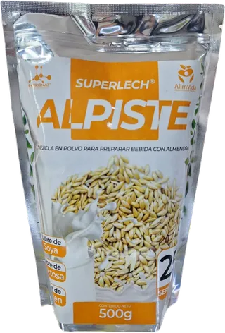 Mezcla en polvo con alpiste para preparar bebida  500g Superlech Vida Sana