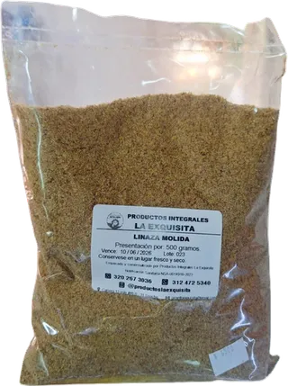 Linaza Molida 500gr La Exquisita