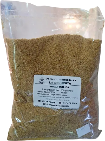 Linaza Molida 500gr La Exquisita
