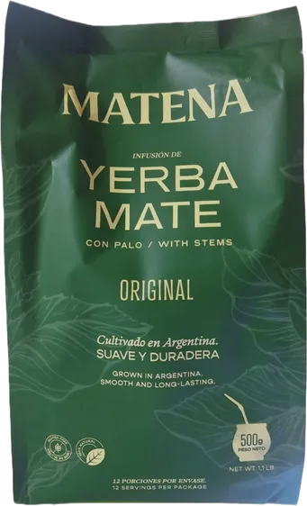 Yerba Mate Original/Panela x500gr Matena