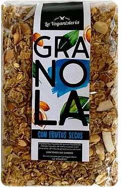 Granola de frutos secos La Veganisteria