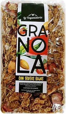 Granola de frutos rojos La Veganisteria