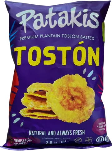 Toston Platano Verde 80gr Patakis