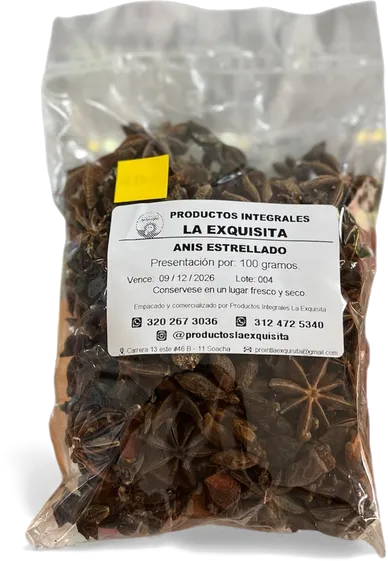 Anís Estrellado La Exquisita x 100 Gramos