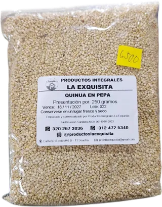 Quinoa en Pepa La Exquisita x 250 gr