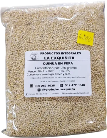 Quinoa en Pepa La Exquisita x 250 gr