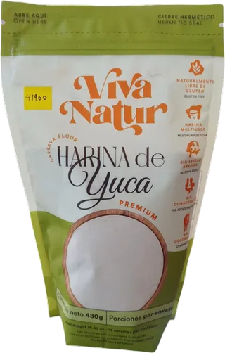 Harina de yuca 480g vivanatur