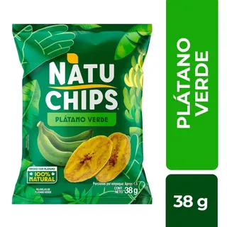 Platano Maduro /Verde Tajado 38g Natuchips