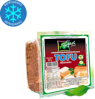 Tofu ahumado en bloque 400 gr Vegan foods