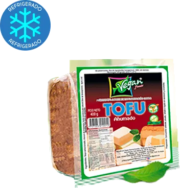 Tofu ahumado en bloque 400 gr Vegan foods