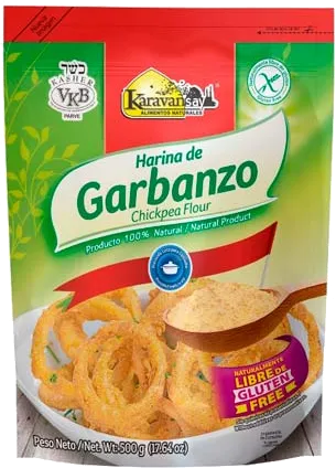 Harina de garbanzo precocida 500gr Karavansay
