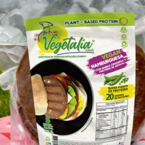 Hamburguesa con quinua y hortalizas Vegetalia