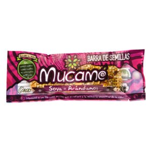 Barra de cereales Soya y arandanos mucame