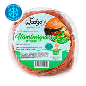 Hamburguesa artesanal con cereales Sabyi