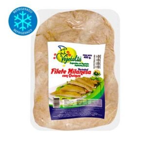 Filete milanesa con quinua y amaranto Vegetalia