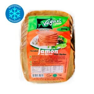 Jamón con quinua, proteina de arveja y almendras Vegetta