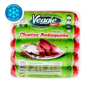 Chorizo antioqueño vegano 4 unidades Veggie