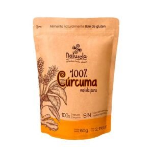 Cúrcuma en polvo 100% Naturela 60 gramos