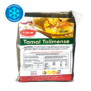 Tamal vegano tipo tolimense El Manjar