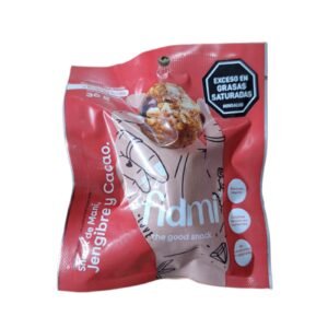 Bolitas de energía energy ball Jengibre y Cacao 36gr Fidmi