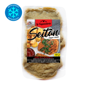 Seitán de glúten de trigo La Veganistería 450 gramos