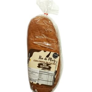 Pan de Maíz/Arroz/Sagú/Quinoa con Crema de Cacao Sin Gluten 400gr Vida Sana