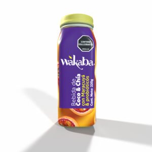 Bebida de coco con chía sabor Maracuya 230ml Wakaba